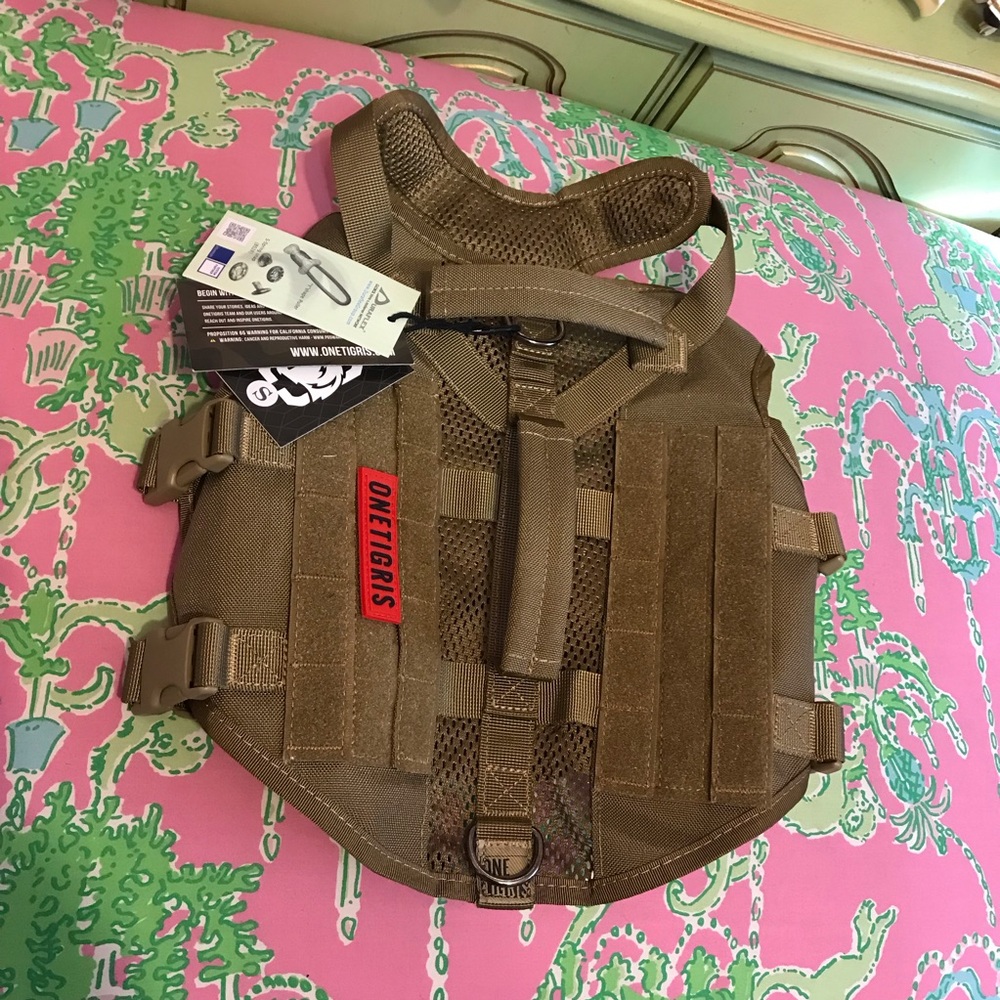 Onetigres Dog tactical Military Vest size small